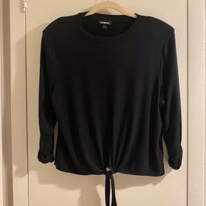 Express Black Women's Sweater Top Size Medium